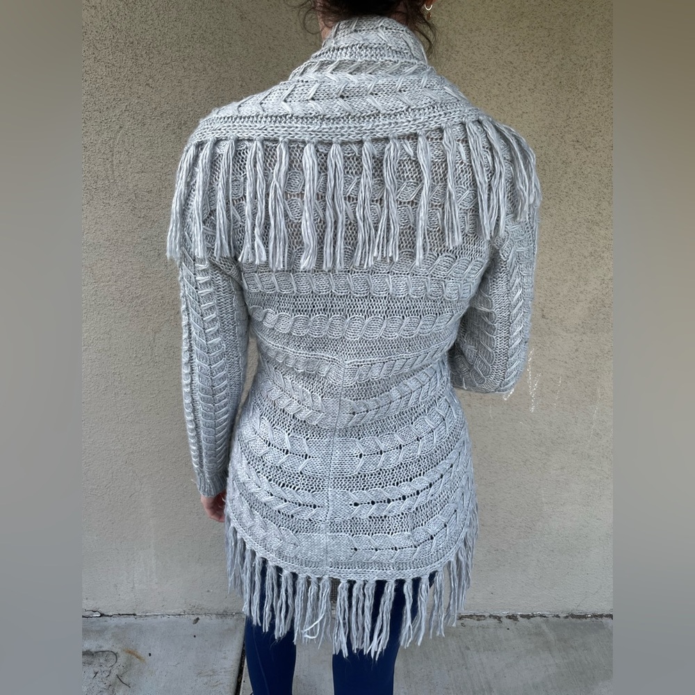 BB Dakota - KARLI CARDIGAN IN GREY - Picture 6 of 6